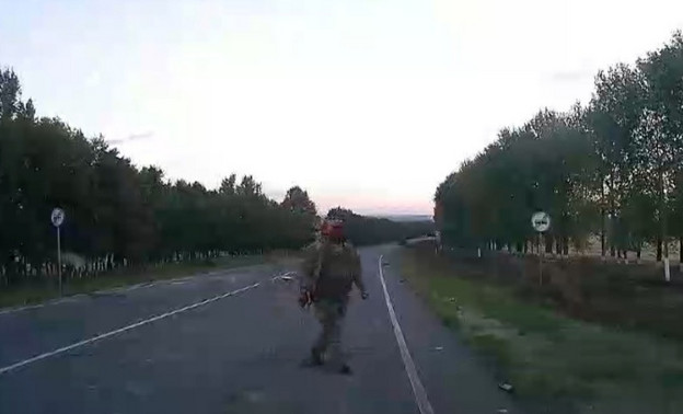 Первые кадры с раненым военкором Поддубным. Видео