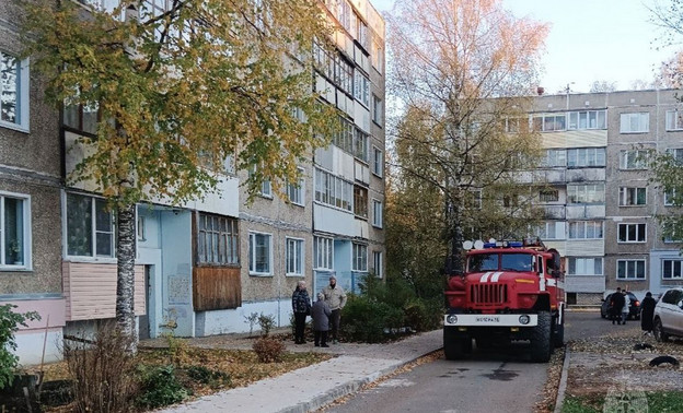 В МЧС назвали причину пожара в квартире на Московской