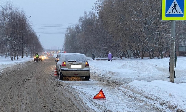 В Кирове иномарка сбила ребёнка на пешеходном переходе