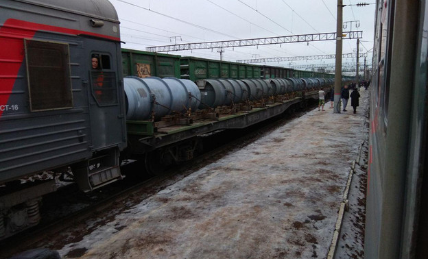 Активисты Гринпис на границе с Кировской областью заметили состав с урановыми «хвостами»
