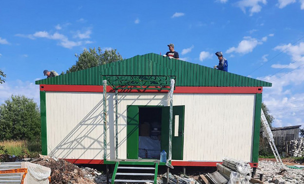 В Кировской области начали строить ещё один фельдшерско-акушерский пункт