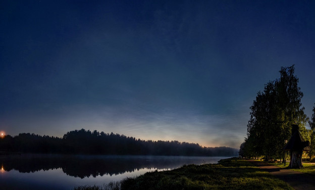 В Кировской области открыли сезон наблюдений за серебристыми облаками