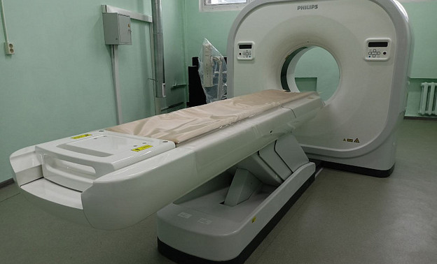 В Омутнинской больнице начал работу новый компьютерный томограф