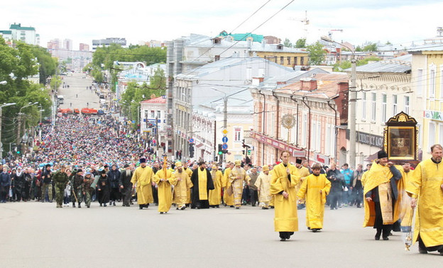 В Кирове перекроют улицы по пути Великорецкого крестного хода. Карта
