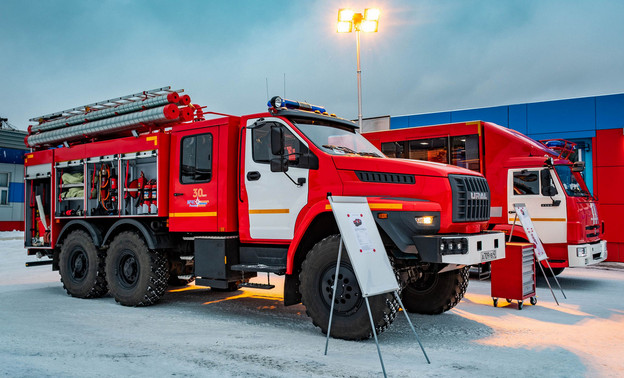 Филиал КЧХК получил новую пожарную технику для охраны