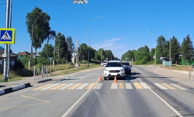 В Слободском районе столкнулись три автомобиля