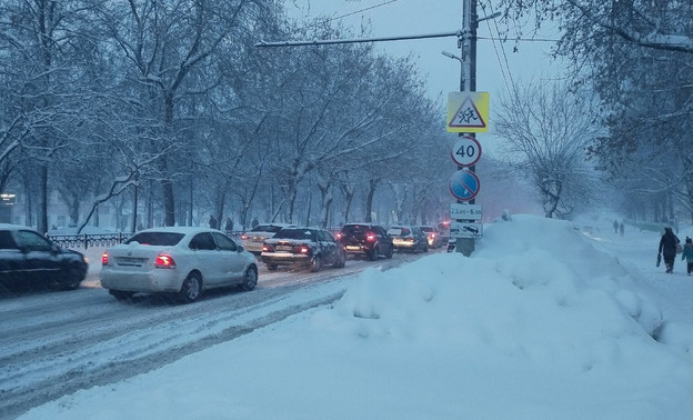 Снегопад, гололёд. В Кировской области ожидается ухудшение погоды