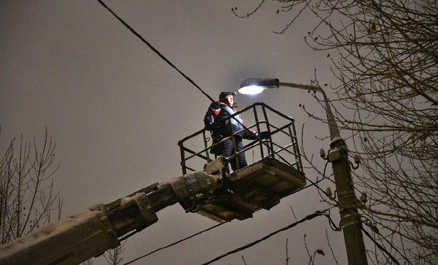 В деревне Рыбаковщина появилось уличное освещение