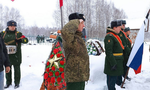 В Советске прошла церемония прощания с погибшим в СВО рядовым
