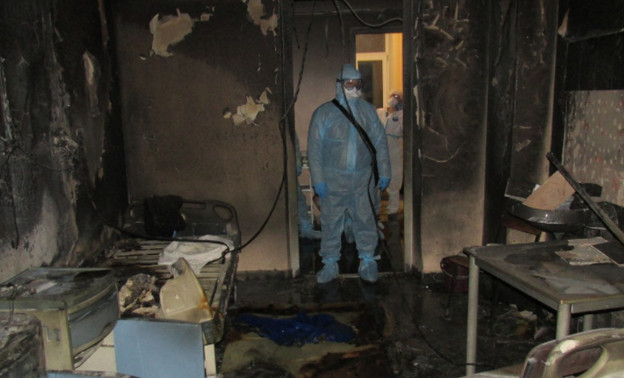 Центральный аппарат СК взял на контроль дело о пожаре в инфекционной больнице в Кирове