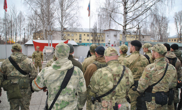 В Киров вернулись росгвардейцы, которые участвовали в военной спецоперации на Украине