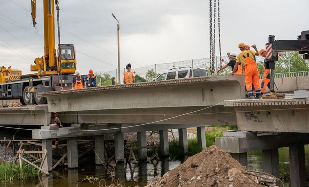 В Кирове отремонтировали правые стороны обоих мостов через Сандаловку