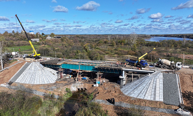 Ремонт моста через Кокшагу завершат к концу ноября