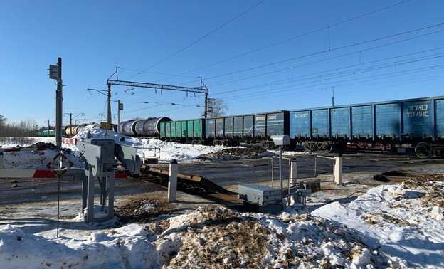 В Кировской области подняли сошедшие с путей вагоны