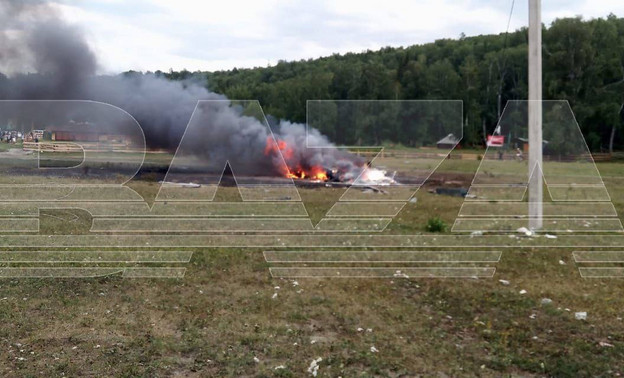 Из-за падения Ми-8 на Алтае без света остались два села