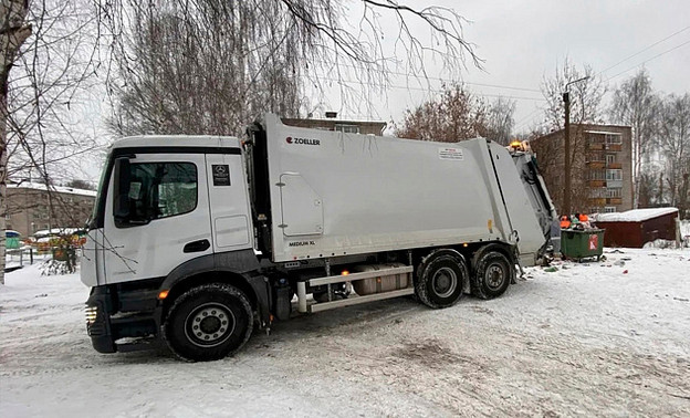 В Кирове на новогодние праздники установят дополнительные мусорные контейнеры