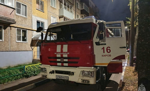 В Кировской области за сутки ликвидировали три пожара