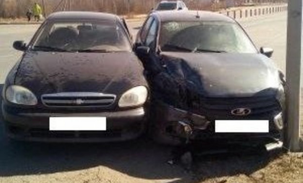 В Котельниче два человека пострадали в результате столкновения Lada и Chevrolet