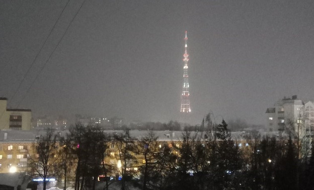 На кировской телебашне включат праздничную подсветку в честь 23 Февраля