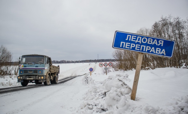В Кировской области открылась первая ледовая переправа