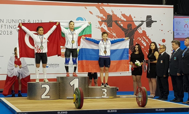Кировчанка выиграла медаль на Первенстве Европы по тяжёлой атлетике