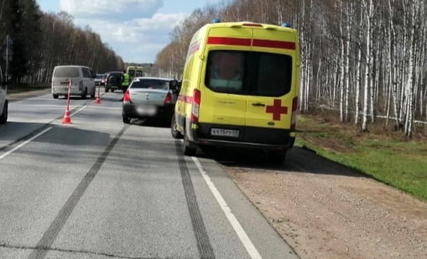 На трассе «Вятка» ограничили движение из-за смертельного ДТП. Фото