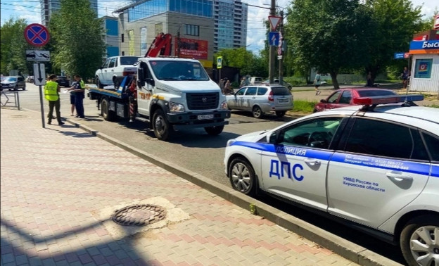 В Кирове больше 300 водителей получили штраф за парковку
