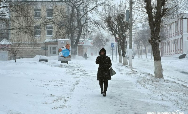 Погода в Кирове. Зима начнётся с сильного снегопада