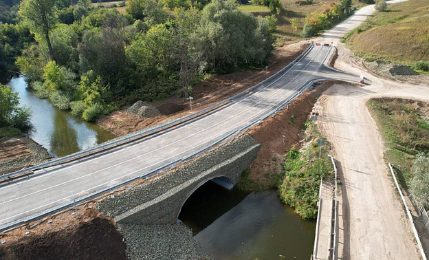 В Малмыжском районе закончили реконструировать мост через реку Ирючку