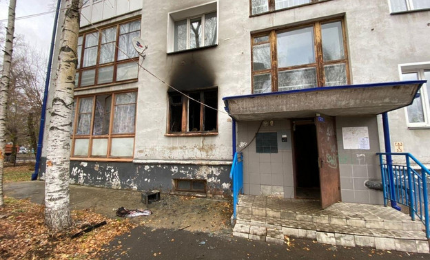 В Кирове в пожаре пострадала женщина