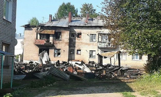 На восстановление двух домов после пожара в Нолинске потратят семь миллионов рублей