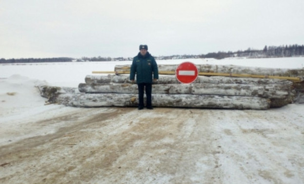 Ледовые переправы в Кировской области закроются к 30 марта