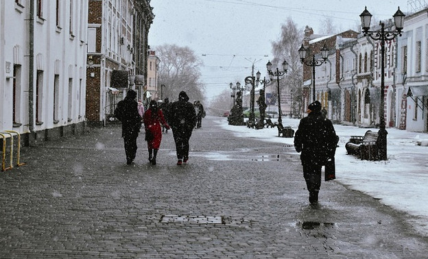 30 марта в Кирове будет пасмурно, возможен небольшой снег