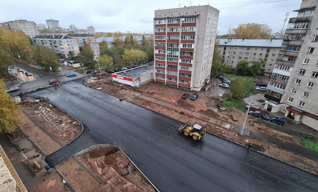 В Кирове перенесли срок сдачи первого этапа строительства улицы Сурикова