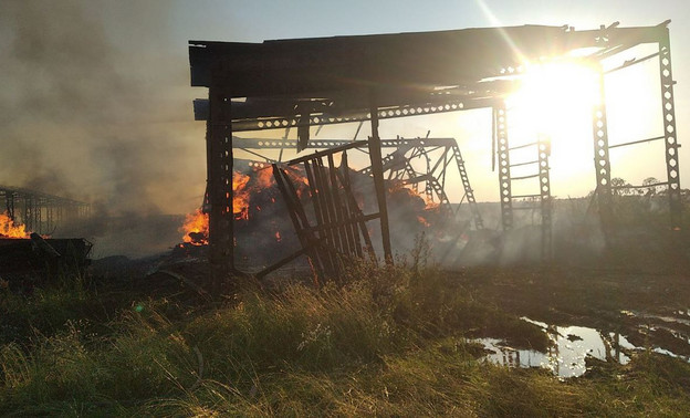 В Кировской области дети подожгли два здания. Ушерб составил 150 тысяч рублей