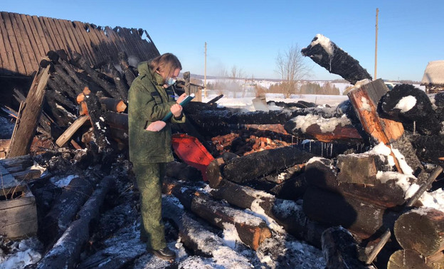 В Кировской области в пожарах погибли два человека