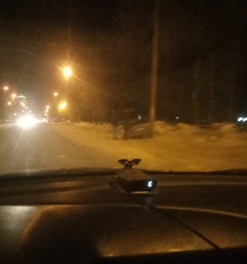 Кировские водители обвинили в ночной аварии снегоуборочную технику