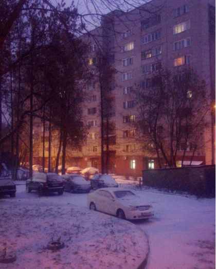 В конце октября Киров засыпало снегом. Фото из соцсетей