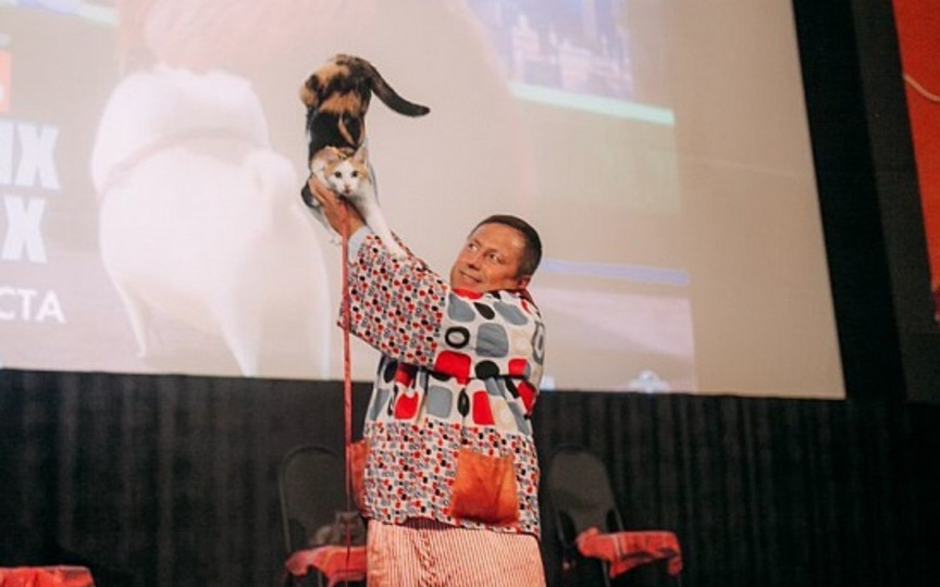 Вятский Куклачёв: «Не было ни разу, чтобы кошка на выступлении меня опозорила»