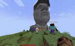 Сервер в игре Minecraft упал из-за большого количества желающих посетить памятник Жириновскому