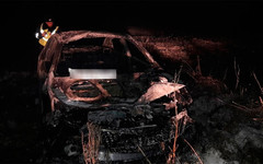 Кровавая резня по дороге в Киров: пассажиры жестоко расправились с таксистом и сожгли его машину (ФОТО)
