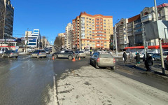 В Кирове столкнулись «Фольксваген Тигуан» и «Сузуки Sx4»