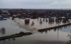 За ночь уровень воды в реке Урал в Оренбурге поднялся почти на полметра