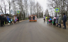 Дорогу до поселка Леваны в Фаленском районе отремонтировали