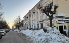 На улице Володарского в Кирове прошла санитарная обрезка деревьев