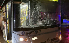 На Горького водитель автобуса сбил молодого человека