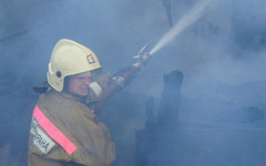 В Зуевском районе при пожаре в своём доме погибла женщина