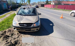 В Кирове иномарка сбила велосипедиста