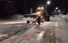В Кирове дорожные службы перешли на песчано-соляные смеси из-за морозов