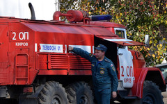 В Коминтерне четыре человека попали в больницу после крупного пожара в пятиэтажке